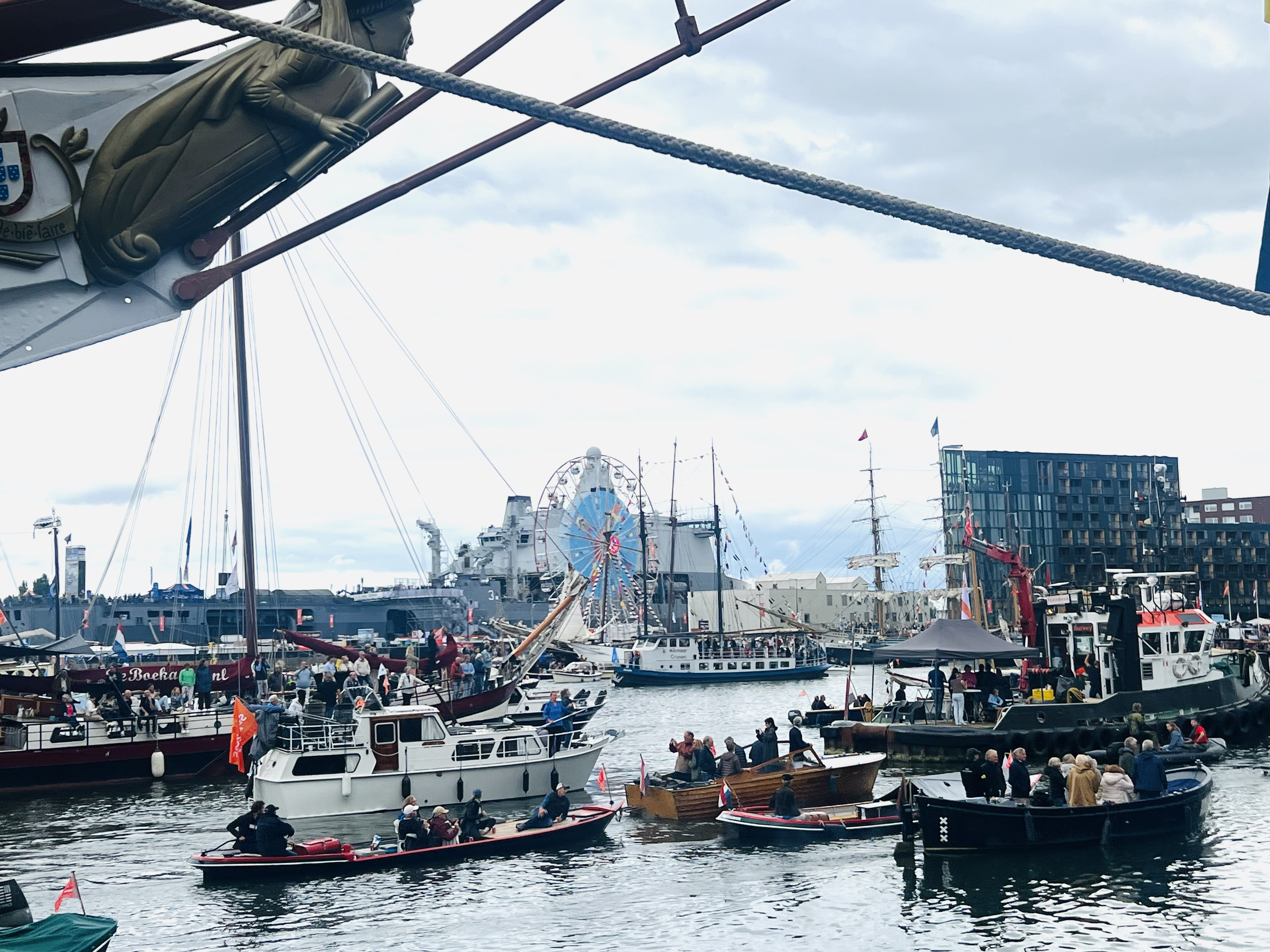 Ships on the water